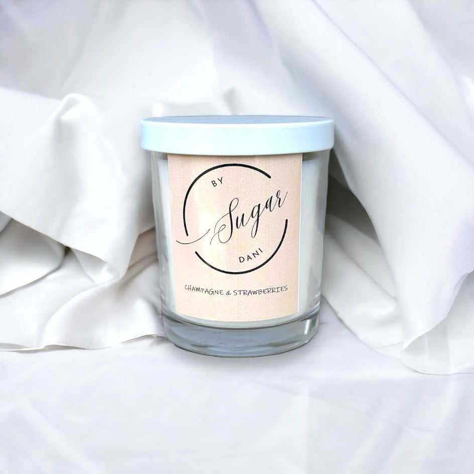 Strawberries & Champagne 180g candle
