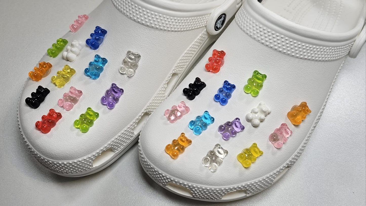 GUMMY BEAR CROC CHARMS