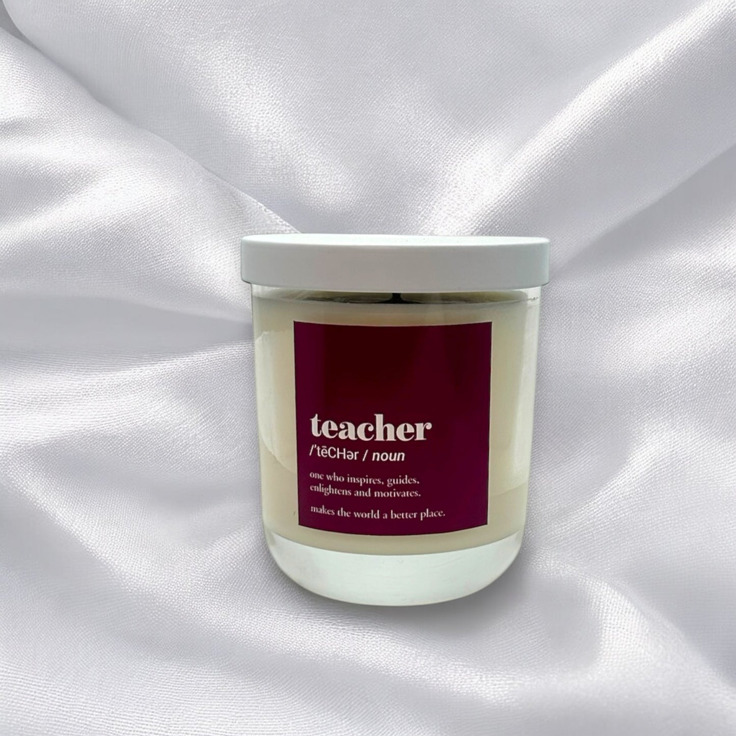 TEACHER CANDLE