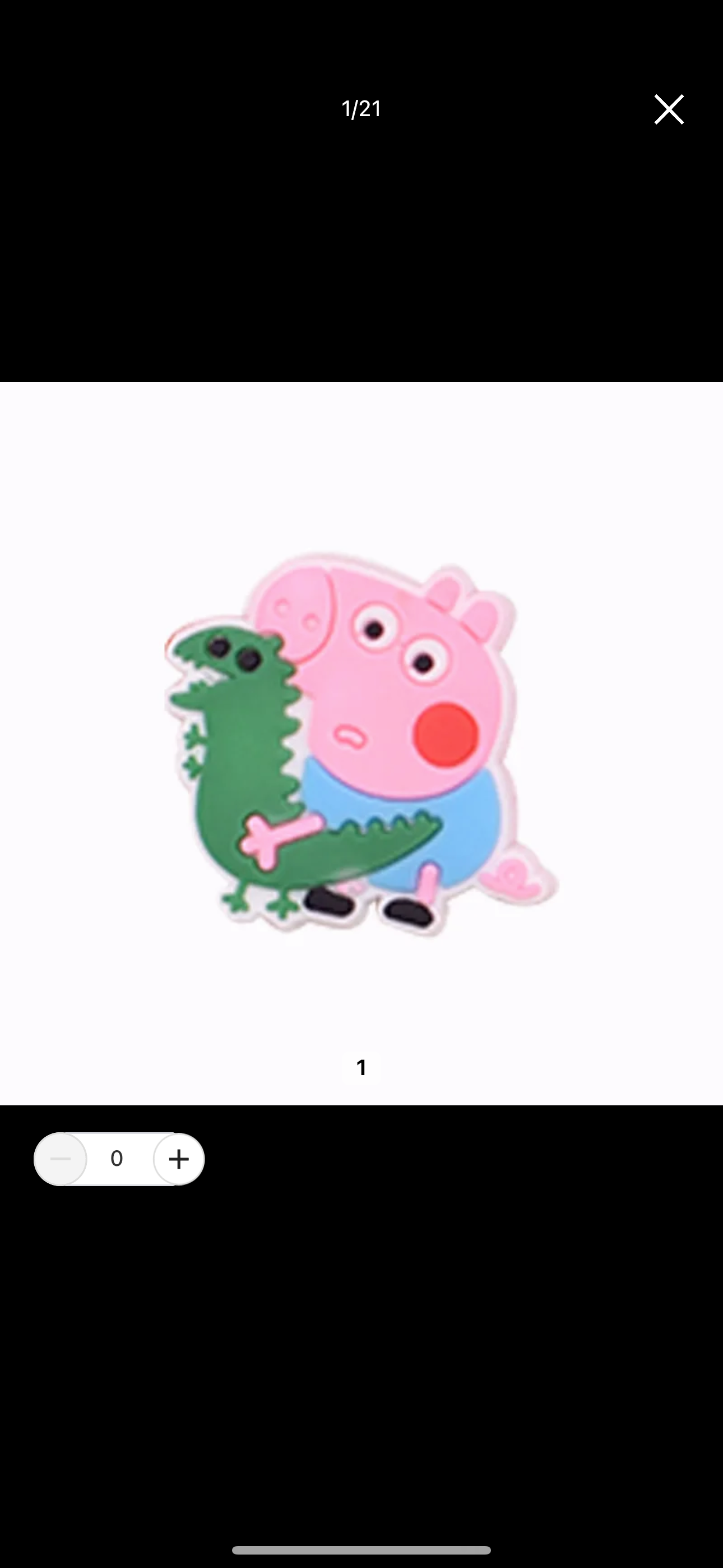 PEPPA PIG INSPIRED CROC CHARMS